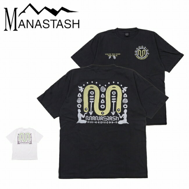 樂天商城 - ●MANASTASH マナスタッシュ PUMICE TEE NEON SIGN パミスティーネオンサイン 792-6134006 【 半袖 Tシャツ トップス メンズ コットン 綿100％ 】【メール便・代引不可】