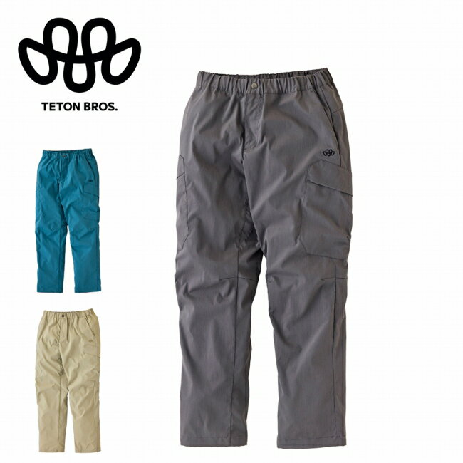 樂天商城 - ●Teton Bros ティートンブロス SANSAI Pant サンサイパンツ TB261-73 【 ボトムス ロングパンツ 撥水 耐切創 耐摩耗 ストレッチ リラックスフィット アクティビティ ハイキング キャンプ アウトドア 】