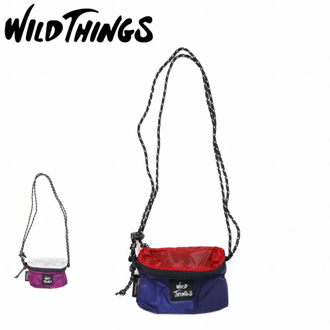 樂天商城 - 【9日20時〜16日1時59分限定クーポン配布中】●WILDTHINGS ワイルドシングス ミニポーチ WT-380-3834 【 小物入れ 収納 雑貨 アウトドア キャンプ フェス 旅行 トラベル 】【メール便・代引不可】