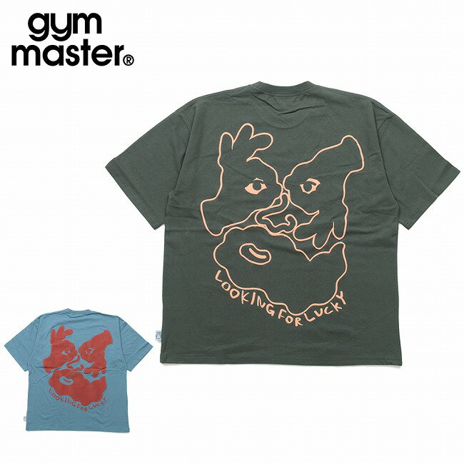 樂天商城 - 【9日20時〜16日1時59分限定クーポン配布中】●gym master ジムマスター 7.4oz LOOKING FOR LUCKY ビッグTee ルッキングフォーラッキー G721708 【 Tシャツ トップス ショートスリーブ 半袖 キャンプ アウトドア 】【メール便・代引不可】