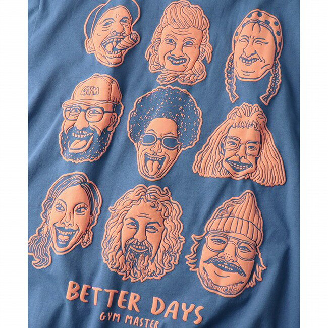 クーポン配布！●gym master ジムマスター 7.4oz BETTER DAYS ビッグTee ベターデイズビッグティー G721710 【 Tシャツ トップス ショートスリーブ 半袖 コットン 綿 キャンプ アウトドア 】【メール便・代引不可】 highball-10284448 Highball サンプル画像3