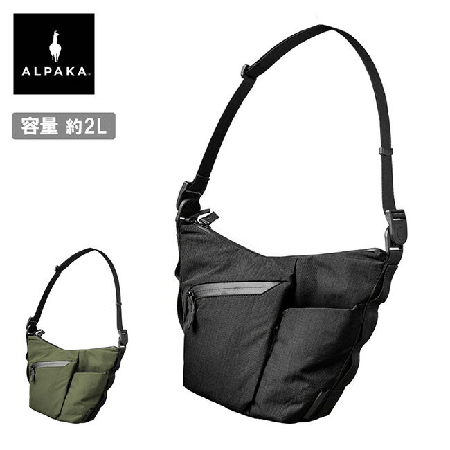 樂天商城 - 【9日20時〜16日1時59分限定クーポン配布中】●ALPAKA アルパカ Flow Satchel 2L フローサッチェル 4184 【 カバン 肩掛け アウトドア ボディーバッグ スリングバッグ 】