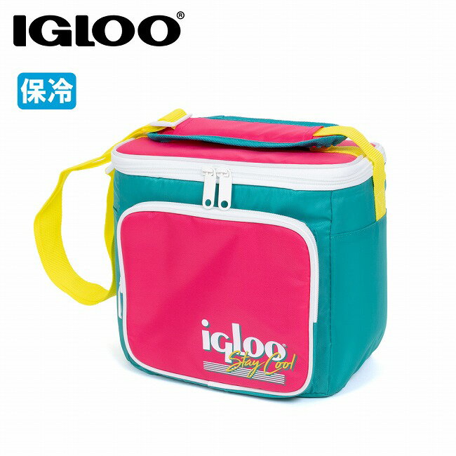 ●IGLOO イグルー RETRO スクエアランチバッグ 63083/65479 【 クーラーバッグ 保冷 ソフトクーラー ピクニック レジャー BBQ キャンプ アウトドア 】