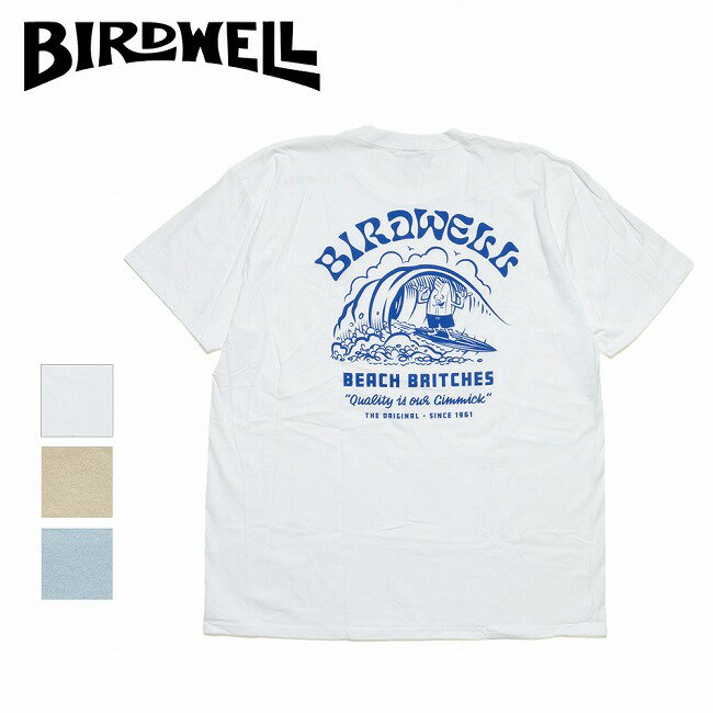 ●BIRDWELL バードウェル Surfin 039 Birdie T-Shirt サーフィンバーディーティーシャツ 【 トップス 半袖 Tシャツ 綿 コットン キャンプ アウトドア 】【メール便 代引不可】