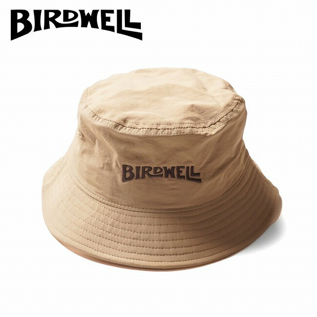 ●BIRDWELL バードウェル Wordmark Nylon Bucket Hat ワードマークナイロンバケットハット 【 帽子 日除け バケハ キャップ アウトドア 】