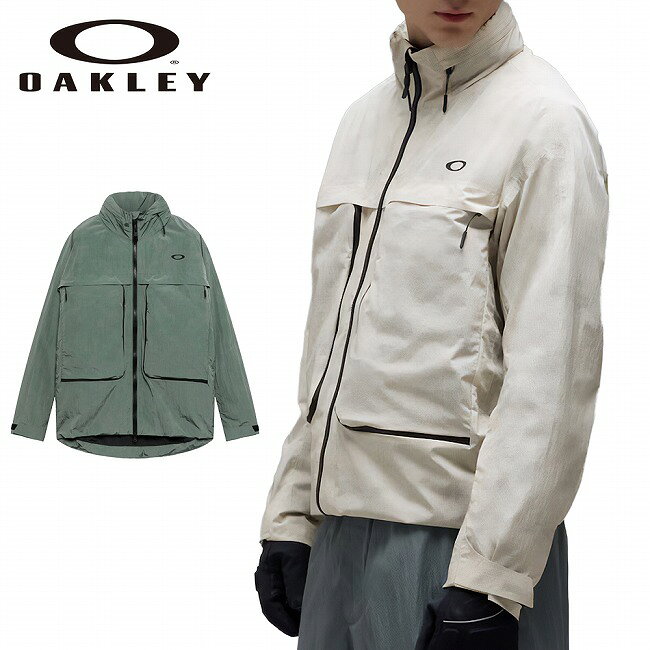 ●2027 OAKLEY オークリー Mthod Glow Shell Jacket メソッドグロウシェルジャケット FOA408624 【 スノーボードウェア アウター スキー メンズ 耐水 撥水 防風 高通気 バギーフィット 】