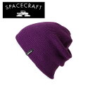 即日発送【SPACECRAFT/スペースクラフト】 ビーニー Offender/Purple/日本正規品 お買い得!