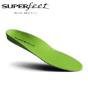 ●SUPERfeet スーパーフィート トリムグリーン/All-Purpose Support High Arch(Green) オールパーパスサポートハイアーチ【インソール 中敷き シューズ アウトドア】