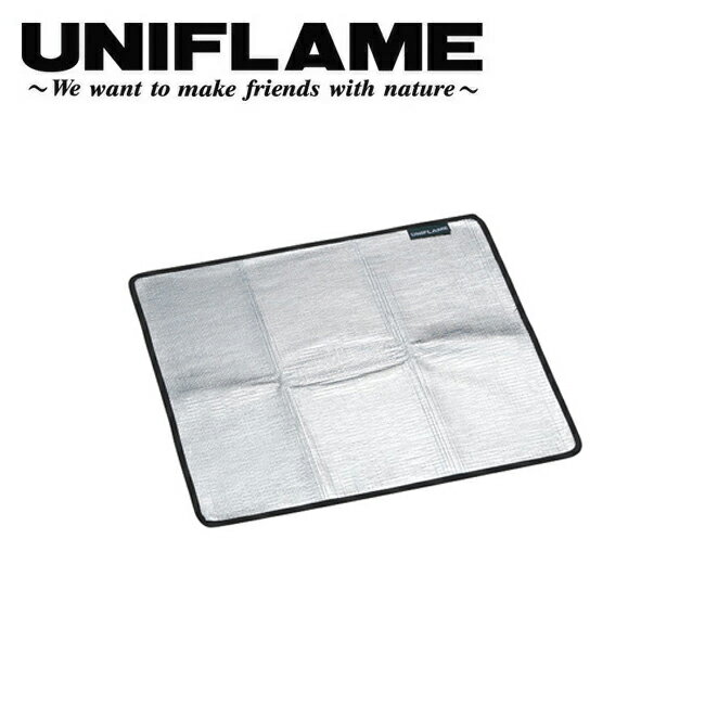 ●UNIFLAME ユニフレーム バーナーシート 小 610596 【 断熱シート 耐炎 料理 調理 キャンプ アウトドア 】【メール便・代引不可】