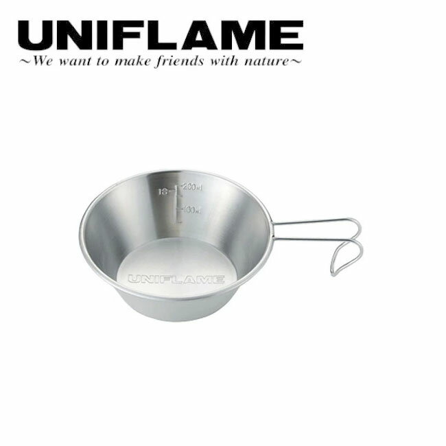 ●UNIFLAME ユニフレーム UFシェラカップ 300 667743 【 計量 食器 調理 料理 キャンプ アウトドア 】
