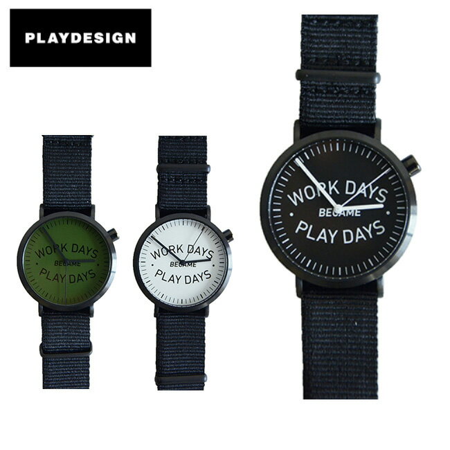●PLAYDESIGN プレイデザイン 腕時計 P01TIME WDBPD ANALOG PL-0005 【 雑貨 リストウォッチ 】(2.0)