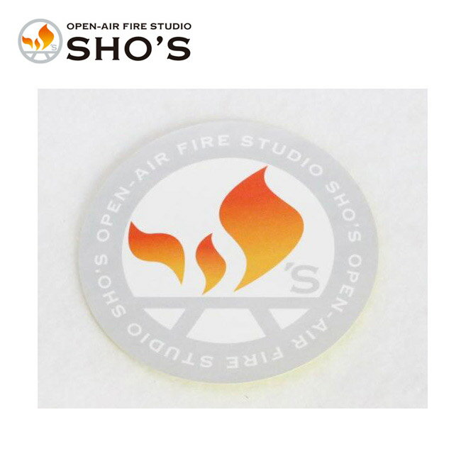 ●笑's ステッカー 笑's　100mmφステッカー SHO-601-03 【ZAKK】シール 雑貨 ステッカー