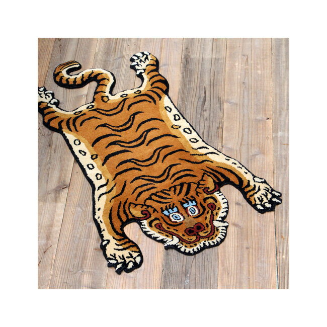 樂天商城 - 【9日20時〜16日1時59分限定クーポン配布中】●DETAIL ディテール Tibetan Tiger Rug DTTR-01 Small チベタンタイガーラグ DTTR-01/スモール 331601S 【アウトドア インテリア ラグ おしゃれ】