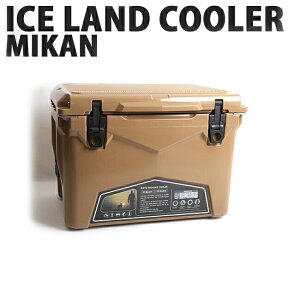 ICELANDCOOLER × MIKAN ミカン MIKAN × ICELANDCOOLER MilitaryCollection別注カラーモデル 35QT コヨーテ【アイスランド/クーラーボックス/クーラーBOX/アウトドア/キャンプ/保冷】 【highball】