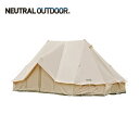 ●NEUTRAL OUTDOOR ニュートラルアウトドア NT-TE07 GEテント 6.0 34083 【アウトドア テント キャンプ】(4)