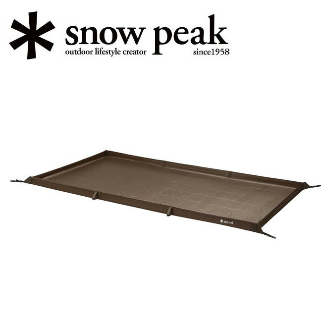 ●Snow Peak スノーピーク リビングシート TM-380 【フロアマット レジャーシート アウトドア キャンプ BBQ バーベキュー】