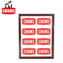 ●CHUMS チャムス Sticker CHUMS Logo Mini ステッカーチャムスロゴミニ ch62-0089【シール カスタム アウトドア】【メール便発送350円・代引不可】(4)