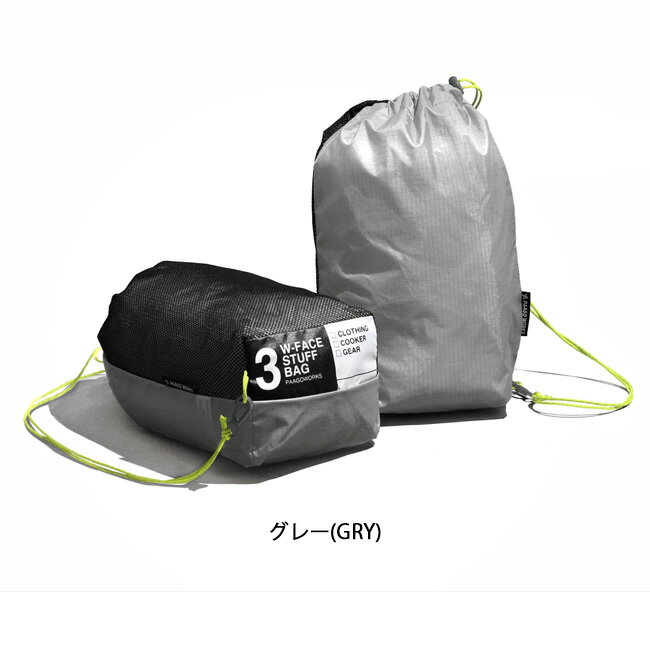 ��PaaGo WORKS �ѡ�������� W-FACE STUFF BAG 3 ���֥�ե����������åեХå� US006/US916/US106 �ڥȥ�٥� ι�� ��Ǽ �����ȥɥ��ۡڥ᡼���ء�����Բġ�