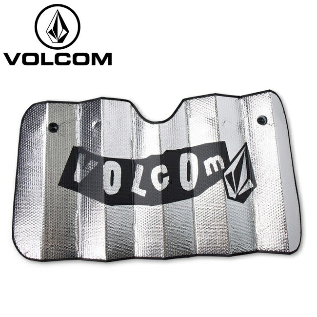 樂天商城 - 【9日20時〜16日1時59分限定クーポン配布中】●VOLCOM ボルコム JP PISTOL STONE SUNSHADE JPピストルストーンサンシェード SIL D67221JC 【 車 断熱 コンパクト アウトドア キャンプ 】