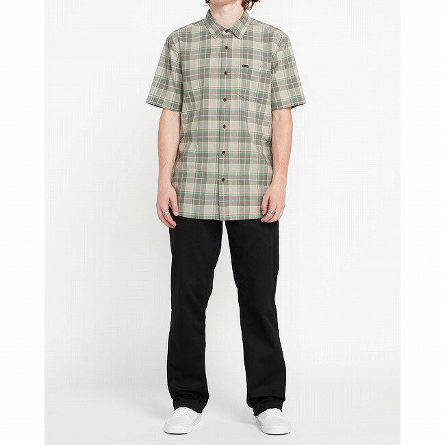 【3/20 20時〜3/26 1時59分限定クーポン配布中！】●VOLCOM ボルコム BENSON Short Sleeve Shirt ベンソンショートスリーブシャツ MBM A0422302 【 トップス 半袖 開襟 アウトドア 】【メール便・代引不可】