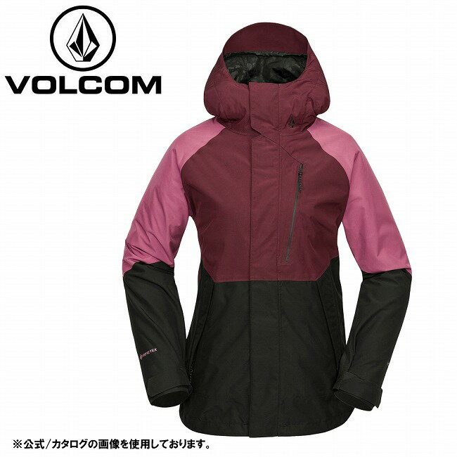 ●VOLCOM ボルコム Womens V.Co Aris Gore-Tex Jacket ウィメンズV.Coアリスゴアテックスジャケット H0652502 【 レディース スノーボード スノボ スノボー スキー ウェア アウター 】