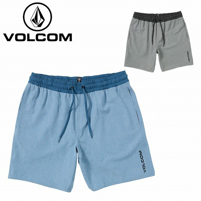樂天商城 - 【9日20時〜16日1時59分限定クーポン配布中】●VOLCOM ボルコム Choppy Water Elastic Waist Short 18 チョッピーウォーターエラスティックウェストショーツ18 A1002405 【 ボトムス ハーフパンツ 短パン スポーツ アウトドア 】【メール便・代引不可】