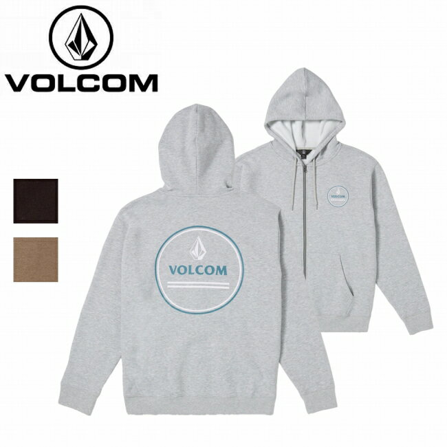 VOLCOM ボルコム Roundabout Zip Fleece Hoodie ラウンドアバウトジップフリースフーディー A4802401 