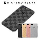 Highend berry(ハイエンドベリー)【iPhone8 iPhone7 Plus 5.5インチ ケース】【ストラップホール付きソフトTPUケース】クリア/チェッカード/パラダイス/ペイズリー【スマホケース iPhone7 アイフォン7 Plus 5.5インチ ランキング】【20P03Dec16】