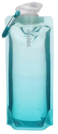 Vapur Anti-Bottle Wide Mouth | Malibu Teal / Lavender 0.7L ヴェイパー アンチボトル | Water Bottle ウォーターボトル ポータブル コンパクト 水筒 折りたたみ カラビナ付き 軽量 持続可能 アウトドア キャンプ 【日本正規代理店品】 highfive11-10000112 Hi Five サンプル画像3