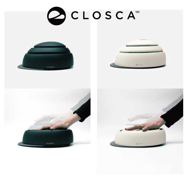 Closca Helmet Classic Black / White | クロスカ ヘルメット クラッシック ブラック ホワイト 折りたたみ可能 軽量 自転車 サイクリング スタイリッシュ コンパクト 持ち運び 収納 デザイン 【日本正規代理店品】