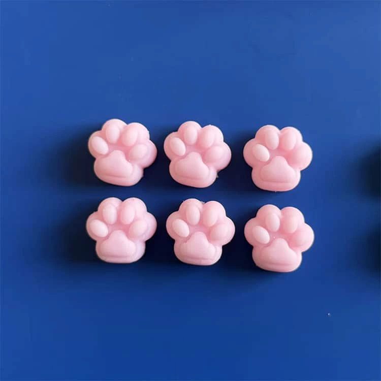 にくきゅ 肉球のみ 肉球シール 50個 【蓄光で光る】 肉球ぷにぷにシール ミックス シール交換 肉球 ノーマル シール パーツ 蓄光 highhope-10035573 ハイホープ サンプル画像3
