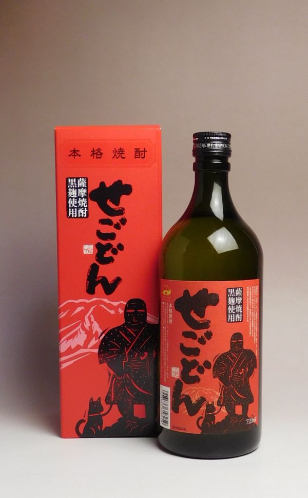 せごどん25度720ml 【吹上焼酎】【芋焼酎 いも焼酎 鹿児島 西郷隆盛】