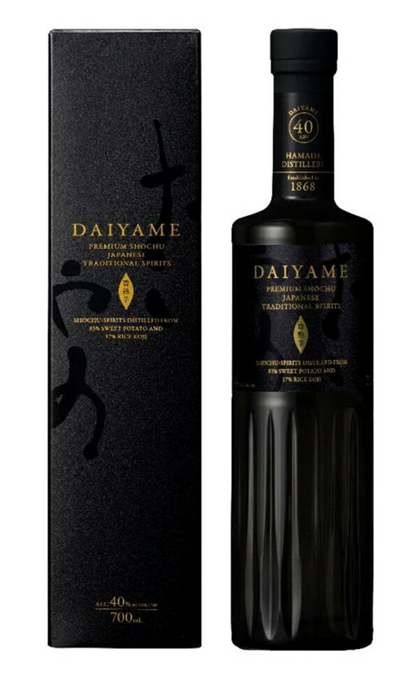 樂天商城 - DAIYAME 40 40度700ml 【濱田酒造】【芋焼酎 いも焼酎 鹿児島 海外市場 daiyame】