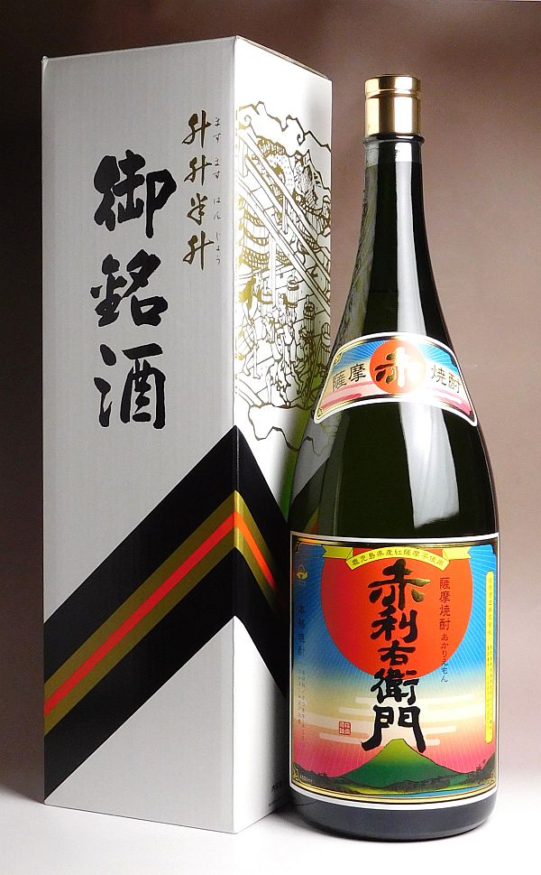 赤利右衛門 「升々半升」繁盛ボトル4500ml 【指宿酒造】【芋焼酎 いも焼酎 鹿児島 手土産 楽天 プレゼント ギフト あす楽】