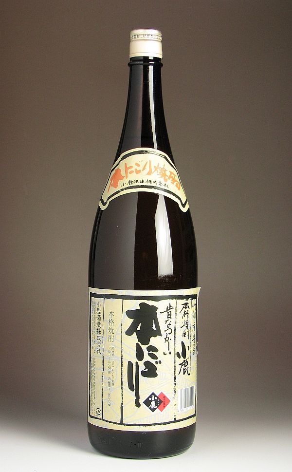 小鹿本にごり25度1800ml 【小鹿酒造】