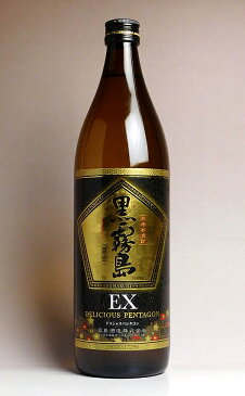 黒霧島EX25度900ml 【霧島酒造】(芋焼酎 いも焼酎 イモ焼酎 芋 内祝い お酒 還暦祝い 手土産 焼酎 宮崎 退職祝い 定年退職 開店祝い 九州 ギフト 誕生日プレゼント 有名 お礼 お返し 焼酎のひご屋)