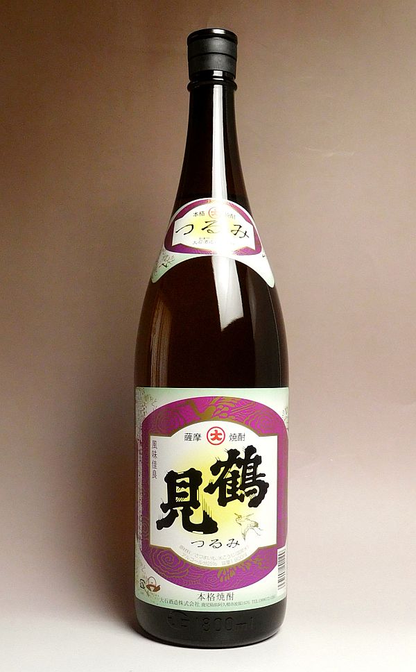 鶴見（つるみ）25度1800ml 【大石酒造】(芋焼酎 いも