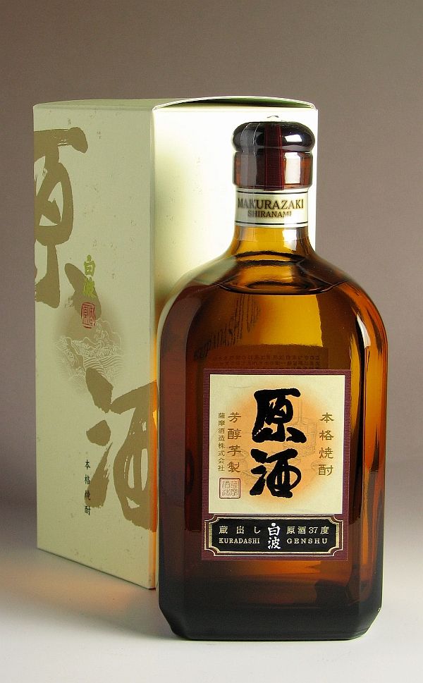 白波原酒37度720ml 【薩摩酒造】【芋焼酎 いも焼酎 鹿児島 手土産 楽天 プレゼント ギフト あす楽】