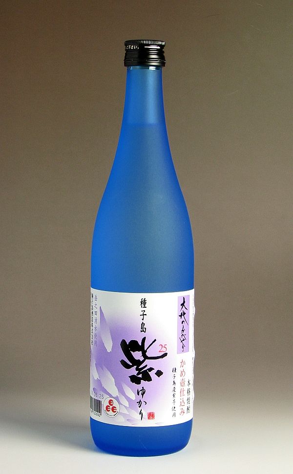 種子島 紫（ゆかり）25度720ml 【種子島酒造】（大地のかがやき）【芋焼酎 いも焼酎 鹿児島 手土産 楽天 プレゼント ギフト あす楽】