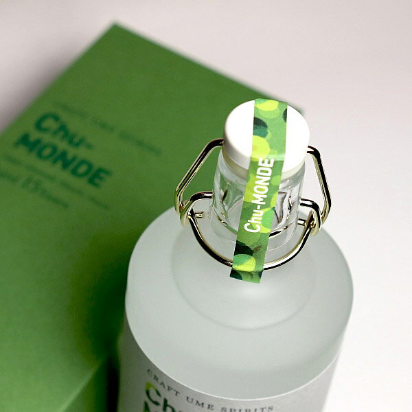 スピリッツ「Chu-MONDE（チュ・モンデ）」25度720ml【明石酒造】【梅焼酎 宮崎 紀州産南高梅 長期熟成 楽天 プレゼント ギフト あす楽 チュモンデ ちゅもんで】 3
