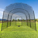 【改良型 ウェビング型】バッティングネット バッティングケージ 野球ネット 野球ケージ 野球練習場 バッティング練習 個人/チーム用 軟式・硬式対応 飛散防止 ...