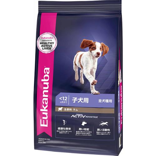 ユーカヌバ ラム＆ライス 全犬種 子犬用 12ヶ月まで 7.5kg