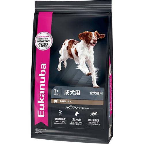 乐天商城 - ユーカヌバ ラム＆ライス 全犬種 成犬用 1歳以上 2.7kg〔26040534dd〕〔26030526dd〕
