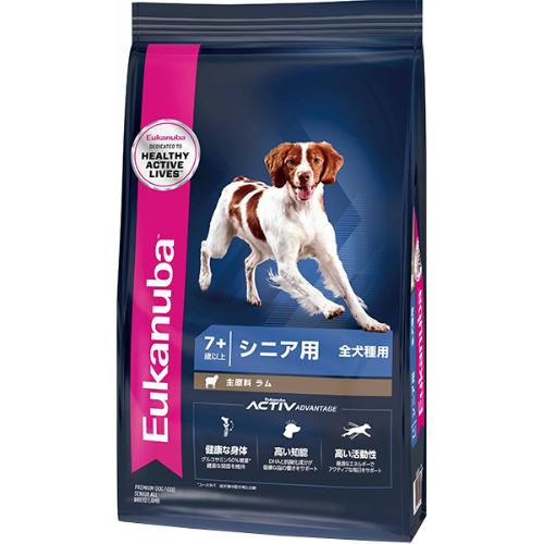 ユーカヌバ ラム＆ライス 全犬種 シニア用 7歳以上 800g〔26020529dd〕〔26010531dd〕