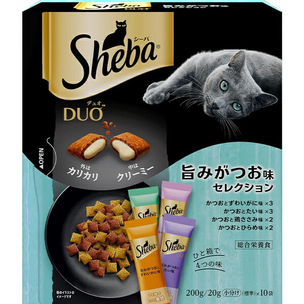 乐天商城 - シーバ デュオ 旨みがつお味セレクション 200g（20g×10）