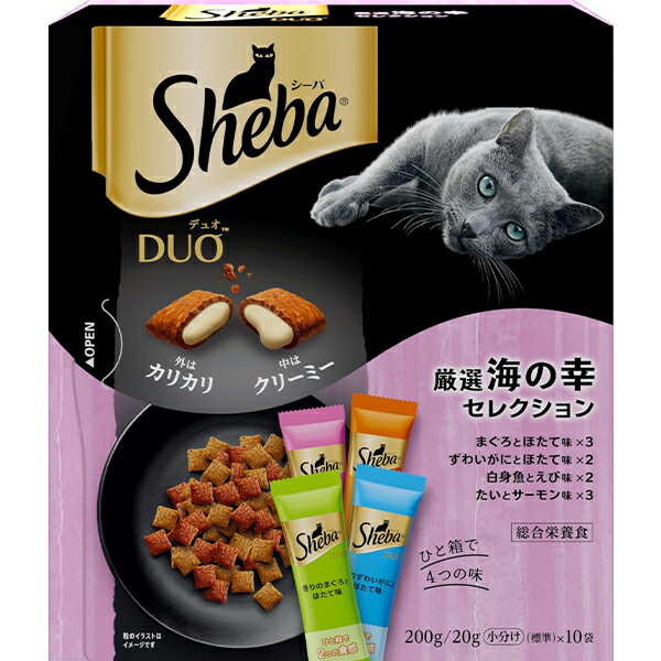 乐天商城 - シーバ デュオ 厳選海の幸セレクション 200g（20g×10）