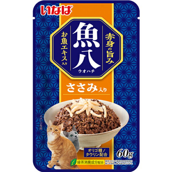 乐天商城 - いなば 魚八 パウチ ささみ入り 60g×16コ〔26030881cw〕