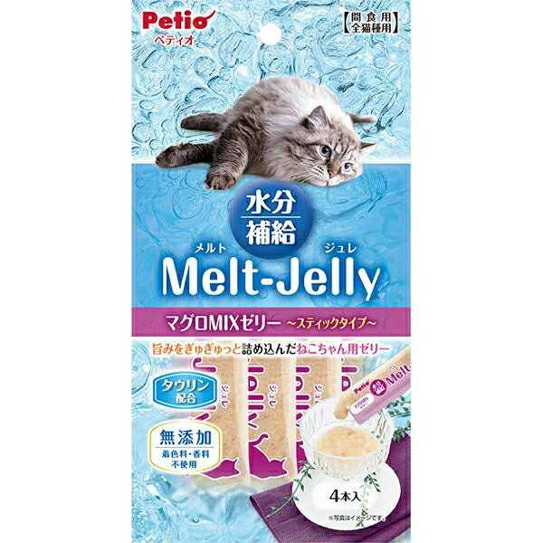 樂天商城 - メルトジュレ 水分補給 マグロMIXゼリー スティックタイプ 4本入