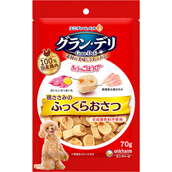 乐天商城 - グラン・デリ 鶏ささみのふっくらおさつ 70g