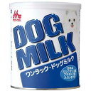 吟味された食品原料のみで作られた幼犬用ミルク（総合栄養食）です。特殊加工技術により溶解性に優れたミルクです。DHA、ミルクオリゴ糖、ヌクレオチド配合。アラキドン酸含有。 【 原材料 】 乳たん白質、動物性脂肪、脱脂粉乳、植物性油脂、卵黄粉末、ミルクオリゴ糖、乾燥酵母、pH調整剤、乳化剤、L-アルギニン、 L-シスチン、DHA、ビタミン類（A、D、E、B1、B2 、パントテン酸、ナイアシン、B6、葉酸、カロテン、B12、C、コリン） ミネラル類（Ca、P、K、Na、Cl、Mg、Fe、Cu、Mn、Zn、I、Se）、ヌクレオチド、香料（ミルククリーム）【 保証分析値 】 粗タンパク質35％以上、粗脂肪34％以上、粗繊維0.3％以下、粗灰分7.5％以下、水分5％以下【 代謝エネルギー 】 552kcal/100g【 原産国 】 日本【 製造日からの賞味期限 】 24ヶ月【 メーカー名 】 森乳サンワールド【 JANコード 】 4978007001794